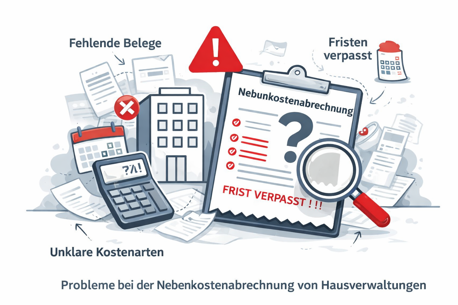 Warum viele Hausverwaltungen bei der Nebenkostenabrechnung scheitern — Nebenkosten & Betriebskosten | WohnMeta